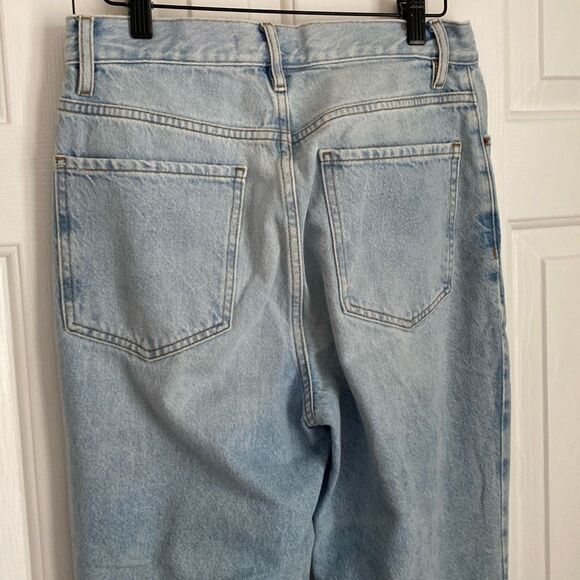 Pacsun Women's Dad Jeans Size 27 Light Wash Distressed Button Fly - Picture 7 of 10